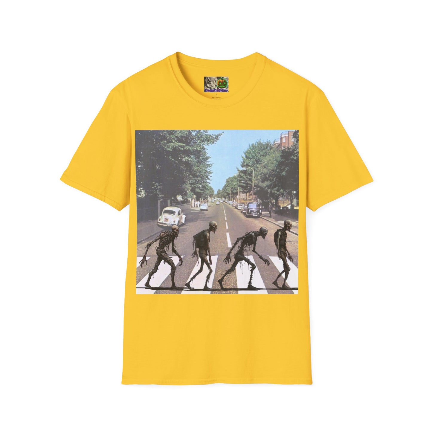 2-sided, Scabby Road Light colors Unisex T-Shirt by CreepyCrafts.boo