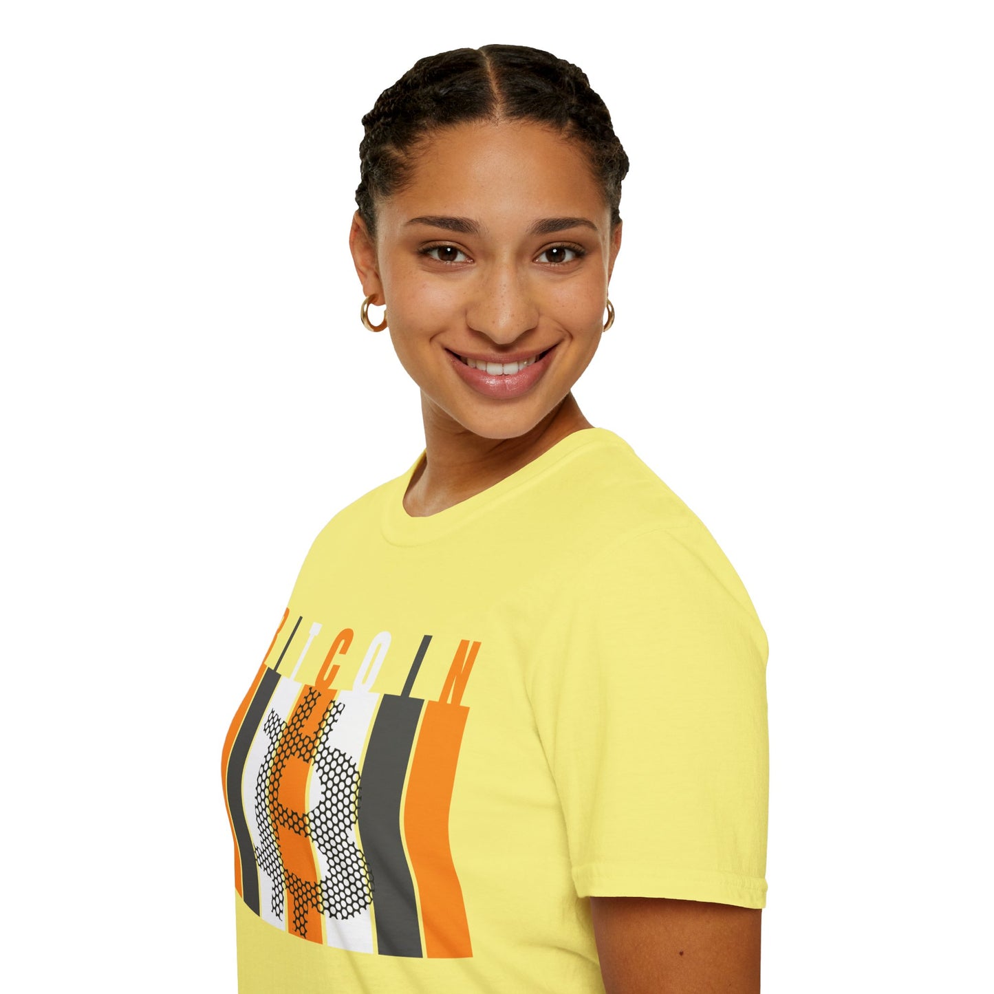 Bitcoin (BTC) Freedom Light colors Unisex T-Shirt by cypherpunkgear.com