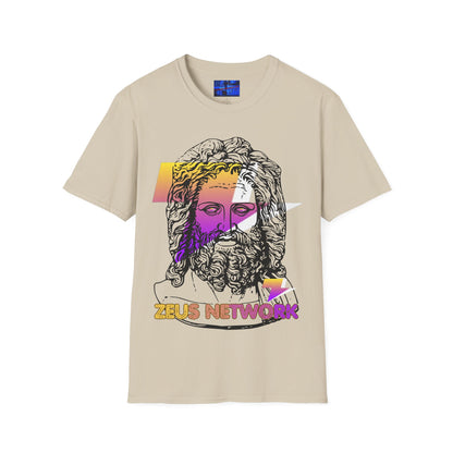 Zeus Network Light colors Unisex T-Shirt by cypherpunkgear.com
