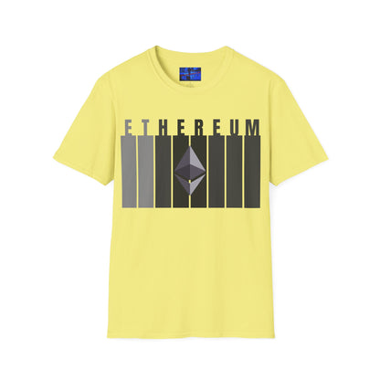 Ethereum (ETH) Light colors Unisex T-Shirt by cypherpunkgear.com
