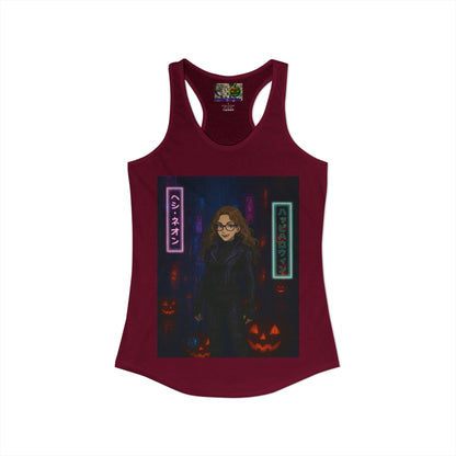 Hethyr Neon Women's Racerback Tank Top by CreepyCrafts.boo