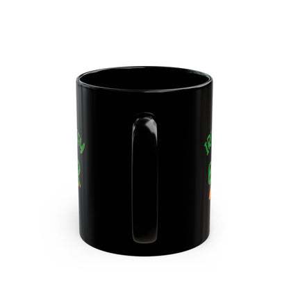 Irish Whiskey makes it better GNfont Black Mug by cypherpunkgear.com