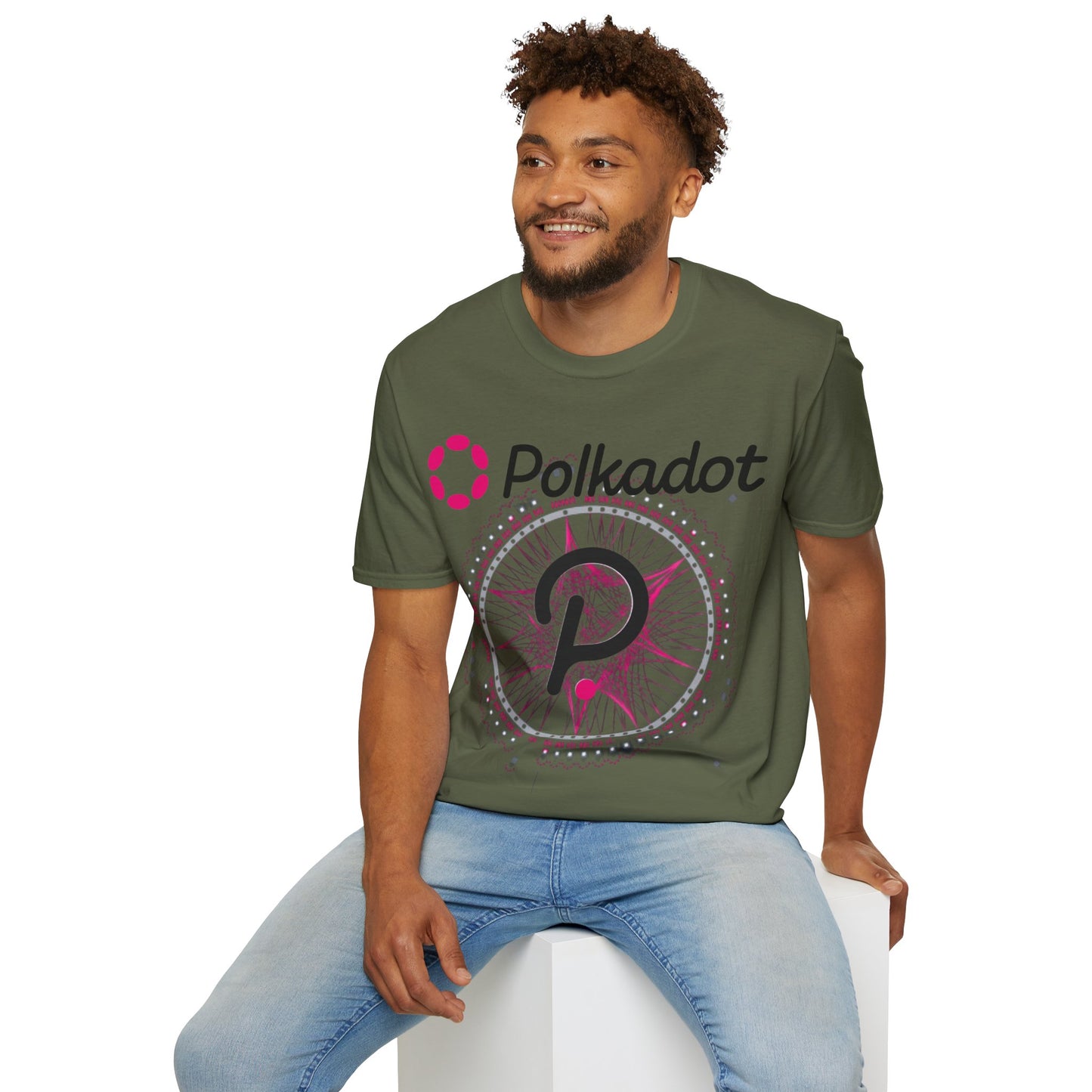 Polkadot (DOT) Light colors Unisex T-Shirt by cypherpunkgear.com