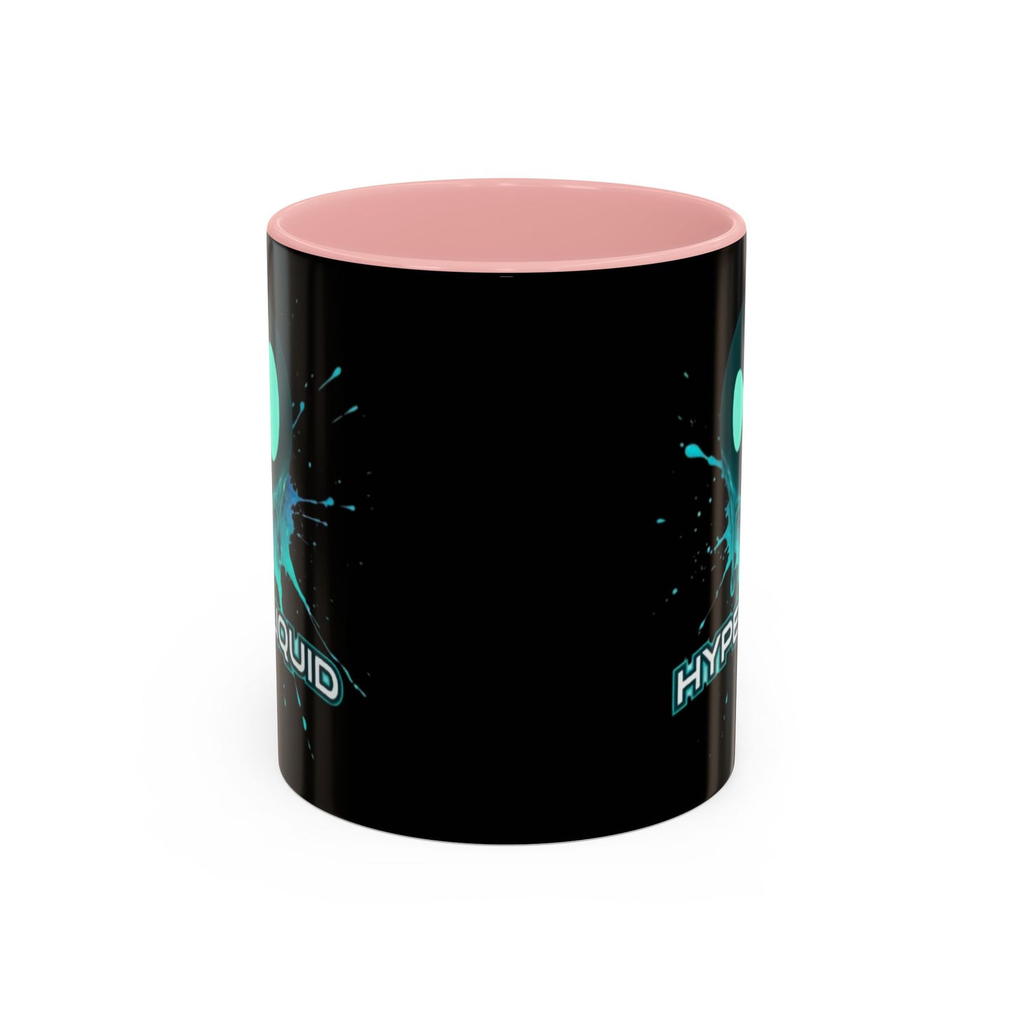 HYPE Drip Black Accent Mug by cypherpunkgear.com