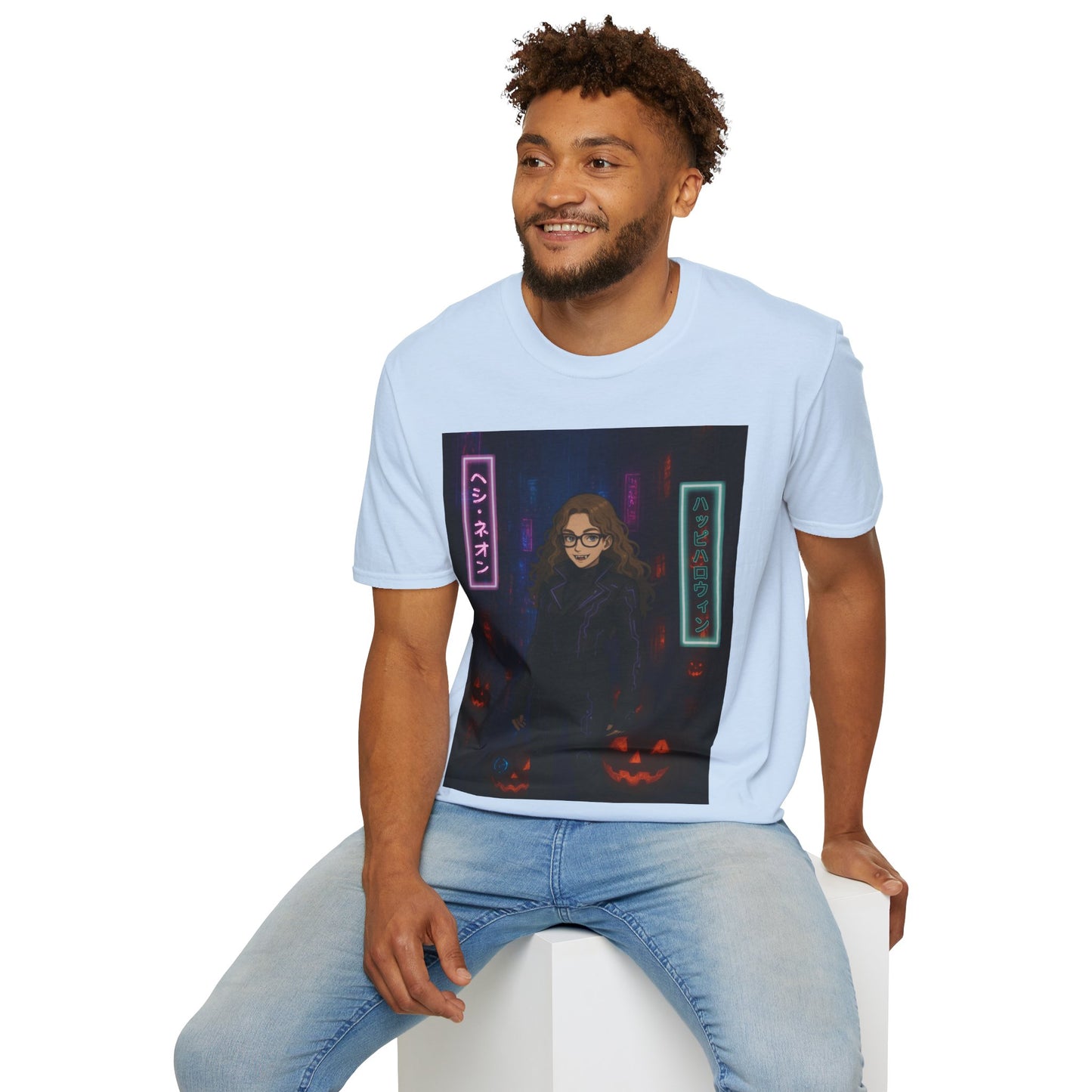 Hethyr Neon Light colors Unisex T-Shirt by CreepyCrafts.boo