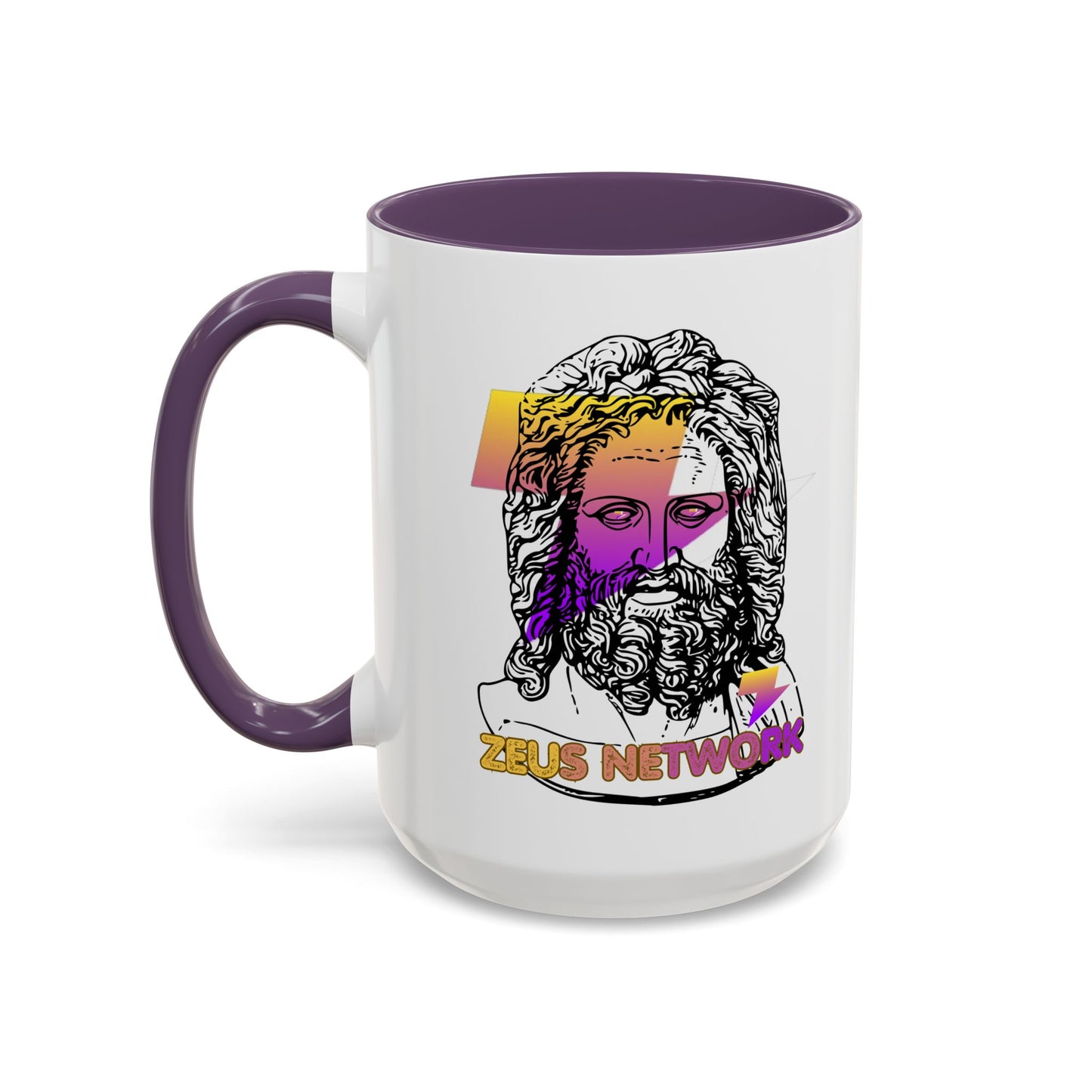 Zeus Network Accent Mug by cypherpunkgear.com