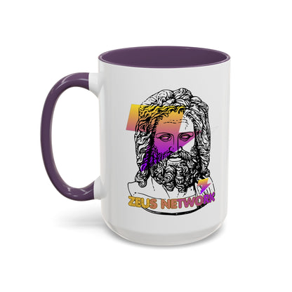 Zeus Network Accent Mug by cypherpunkgear.com