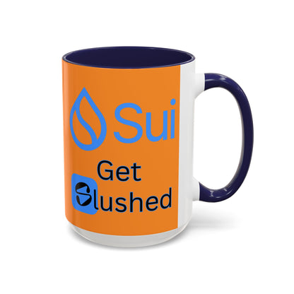 Sui: Get Slushed Orange Accent Mug by cypherpunkgear.com