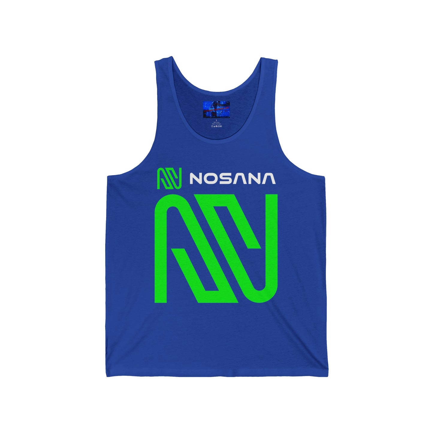 Nosana (NOS) Unisex Jersey Tank Top by cypherpunkgear