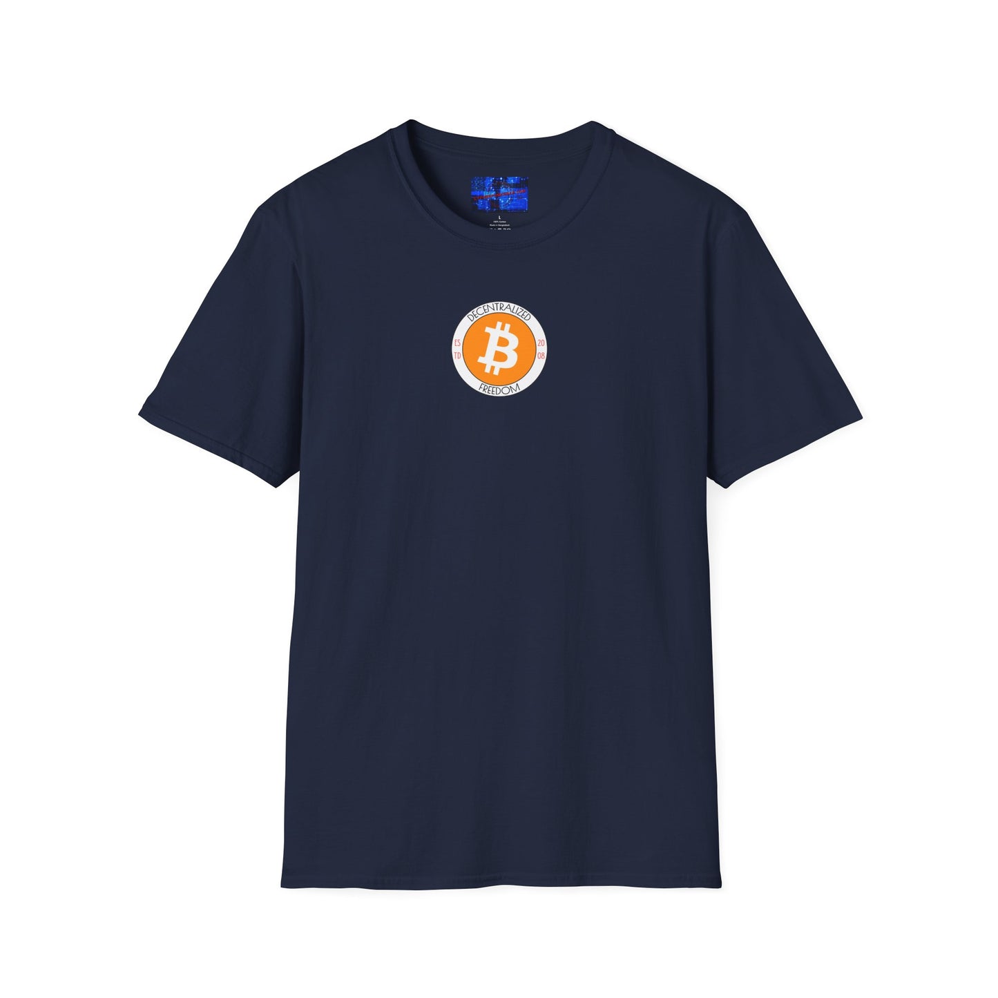 2-sided, Bitcoin, Bitcoin, Bitcoin (BTC) Dark colors Unisex T-Shirt by cypherpunkgear.com