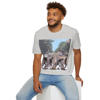 2-sided, Scabby Road Light colors Unisex T-Shirt by CreepyCrafts.boo