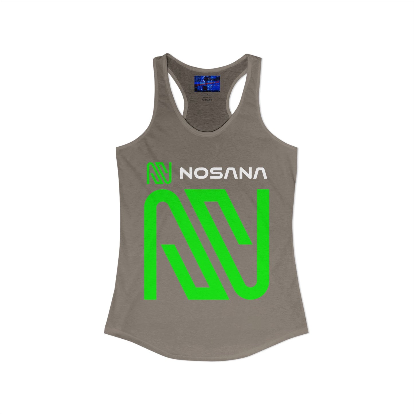 Nosana (NOS) Women's Racerback Tank Top by cypherpunkgear.com