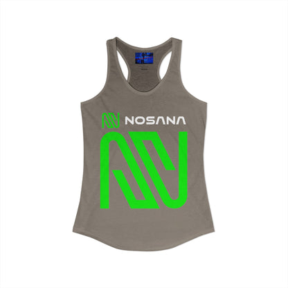 Nosana (NOS) Women's Racerback Tank Top by cypherpunkgear.com