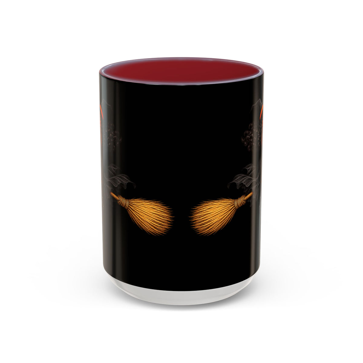 Velvet Vex Black Accent Mug by CreepyCrafts.boo