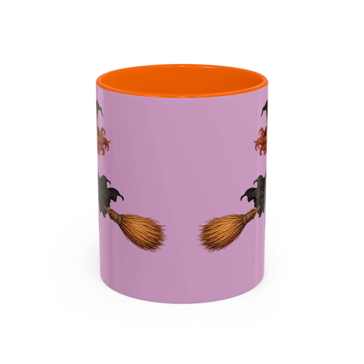 Hazel Hex Pink Accent Mug by CreepyCrafts.boo