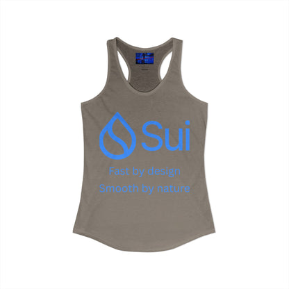 SUI Women's Racerback Tank Top by cypherpunkgear.com