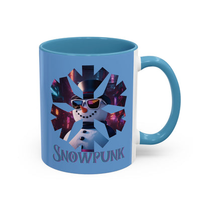 Snowpunk Accent Mug by cypherpunkgear