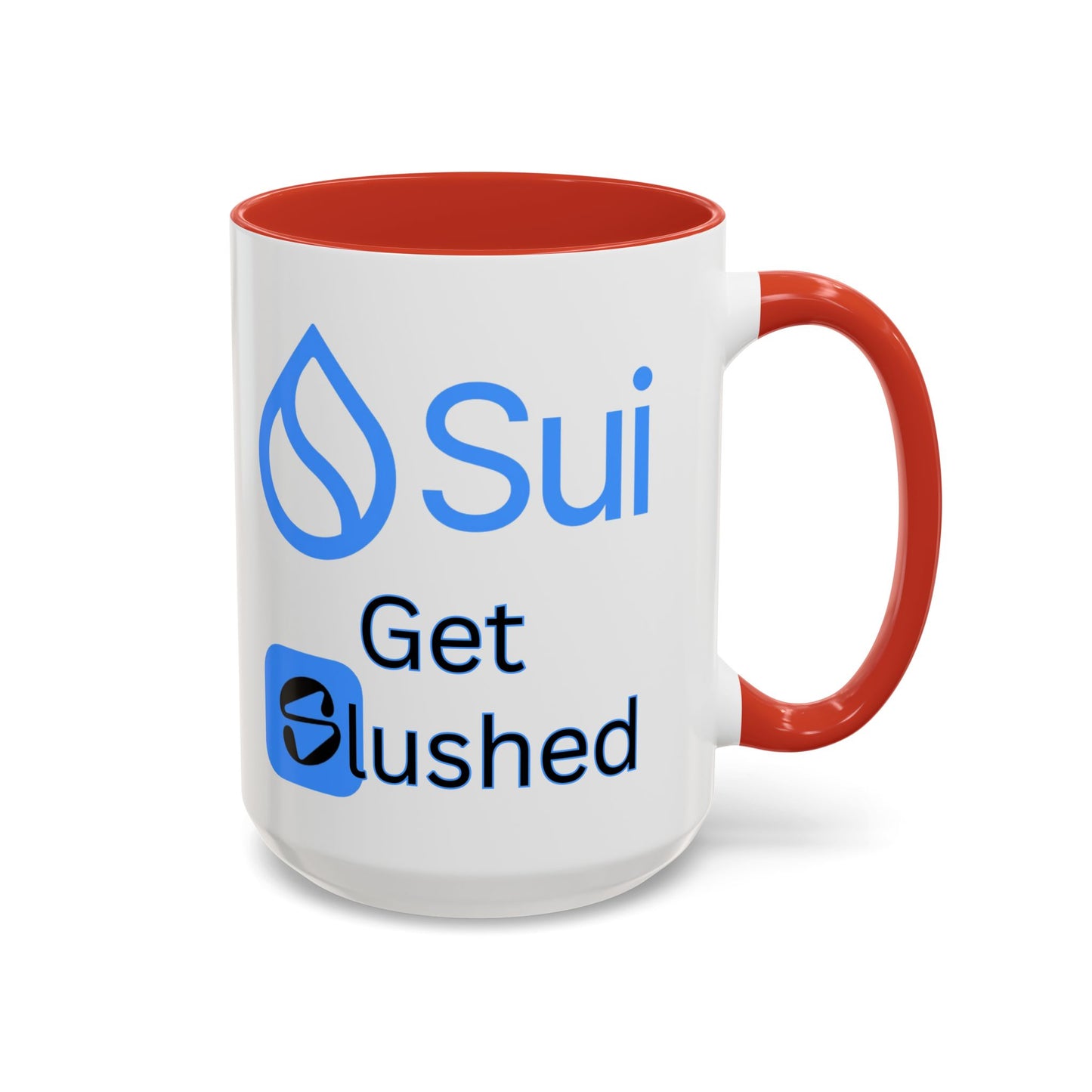 Sui: Get Slushed White Accent Mug by cypherpunkgear.com