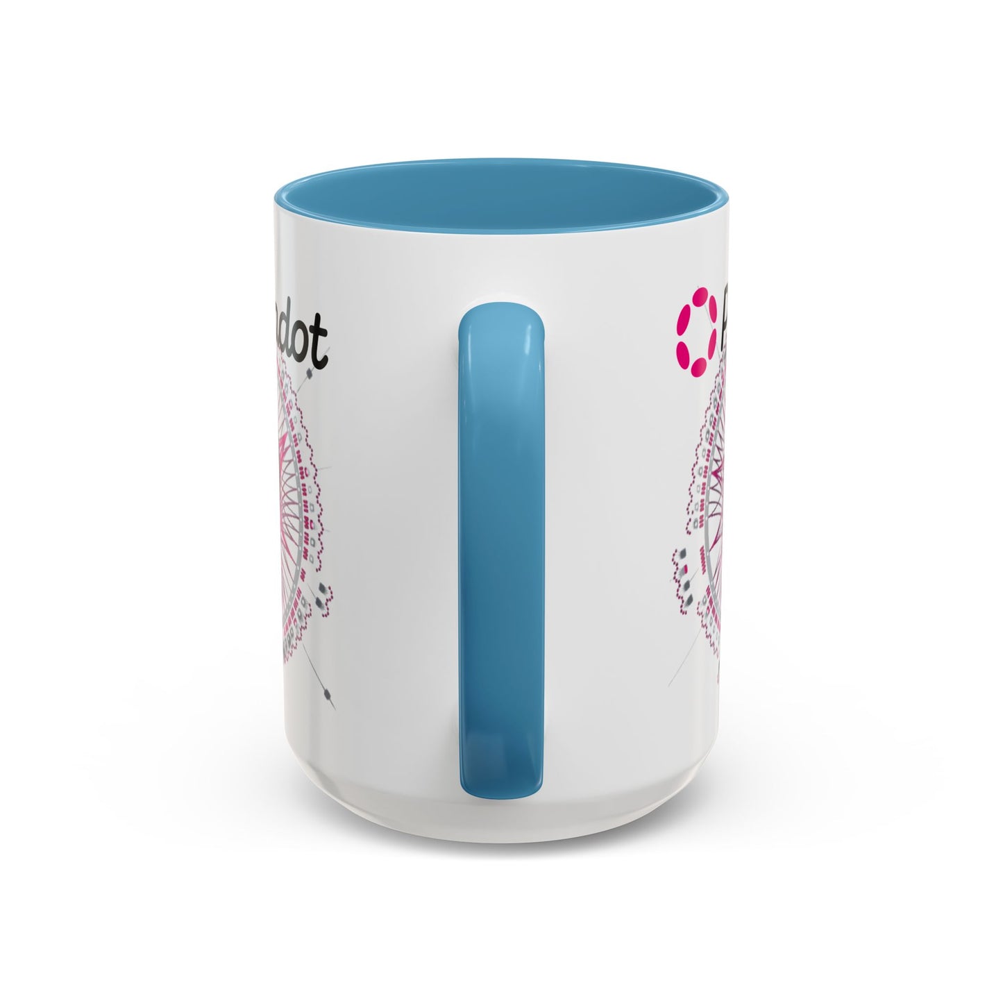 Polkadot (DOT) Accent Mug by cypherpunkgear.com
