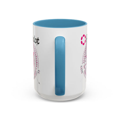 Polkadot (DOT) Accent Mug by cypherpunkgear.com