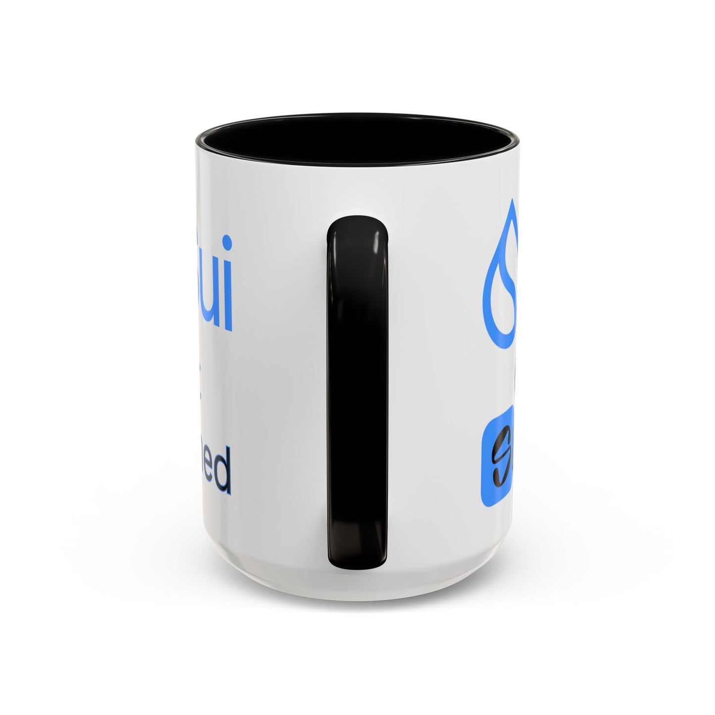 Sui: Get Slushed White Accent Mug by cypherpunkgear.com