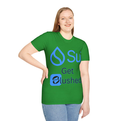 Sui: Get Slushed Dark colors Unisex T-Shirt by cypherpunkgear.com