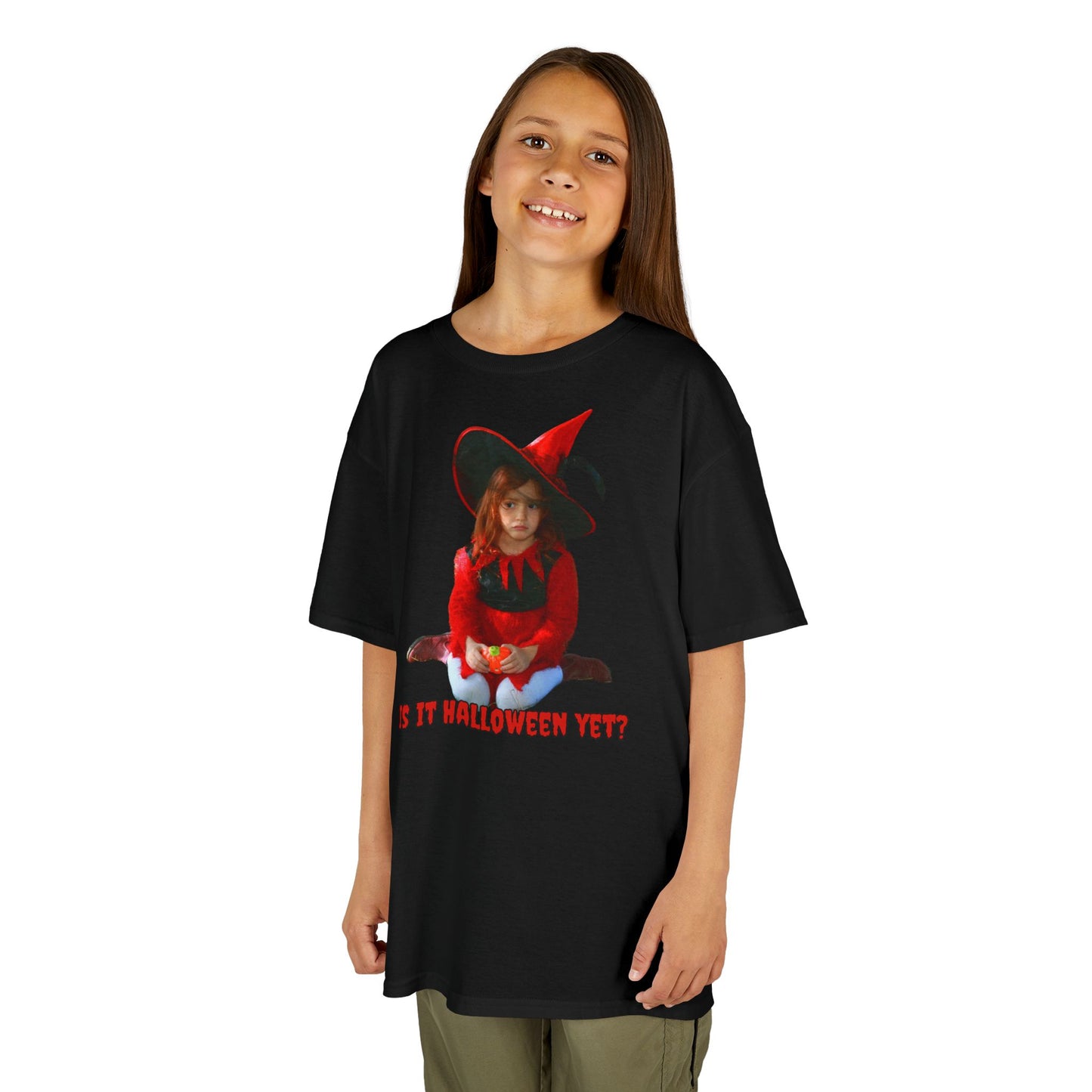 Is it Halloween yet? Kids Heavy Cotton™ Tee by CreepyCrafts.boo