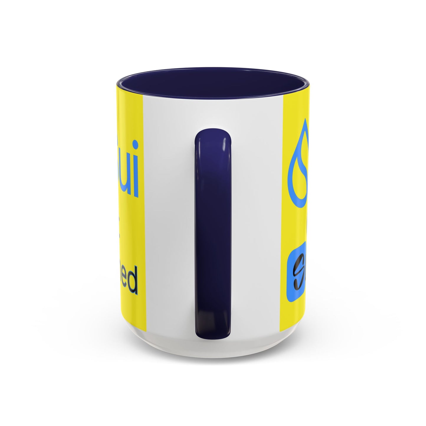 Sui: Get Slushed Yellow Accent Mug by cypherpunkgear.com