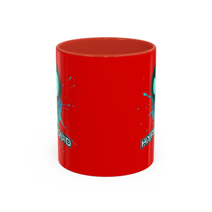 HYPE Drip Red Accent Mug by cypherpunkgear.com