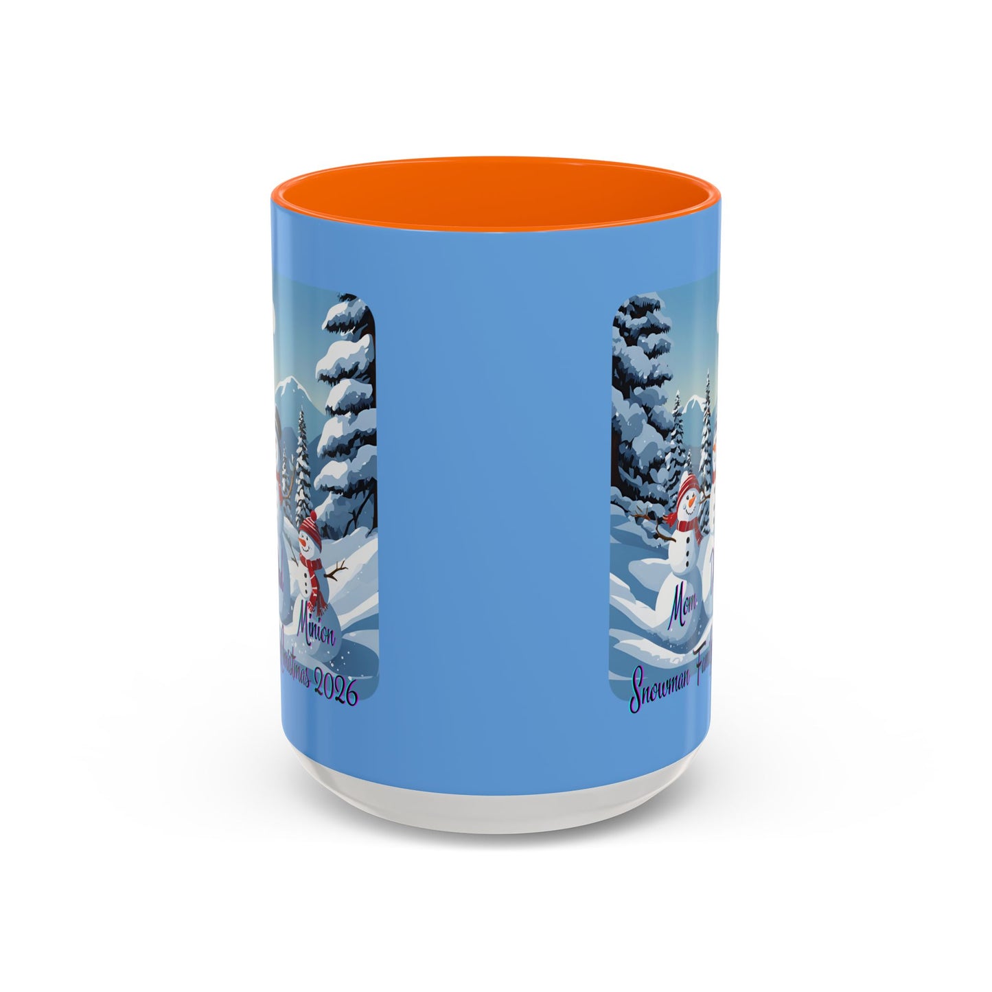 Snowman Family of 3 Accent Mug by cypherpunkgear.com