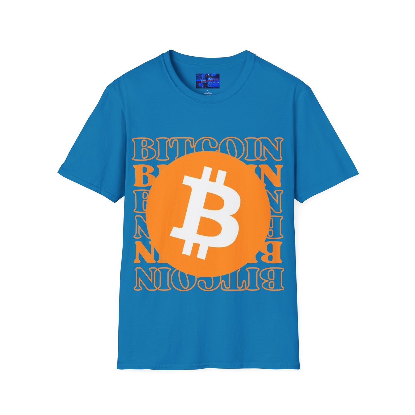 Bitcoin Bitcoin Bitcoin (BTC) Dark colors Unisex T-Shirt by cypherpunkgear.com