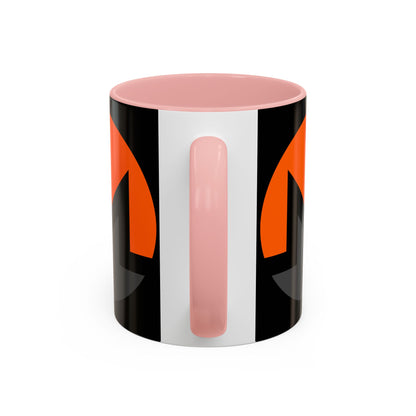 Monero (XMR) Black Accent Mug by cypherpunkgear.com