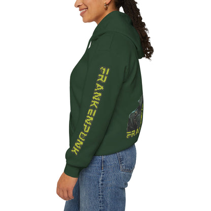 Frankenpunk Hoodie Unisex Hooded Sweatshirt by CreepyCrafts.boo