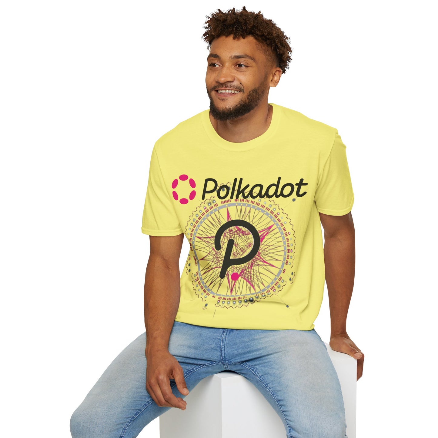 Polkadot (DOT) LTcolors Unisex T-Shirt by cypherpunkgear