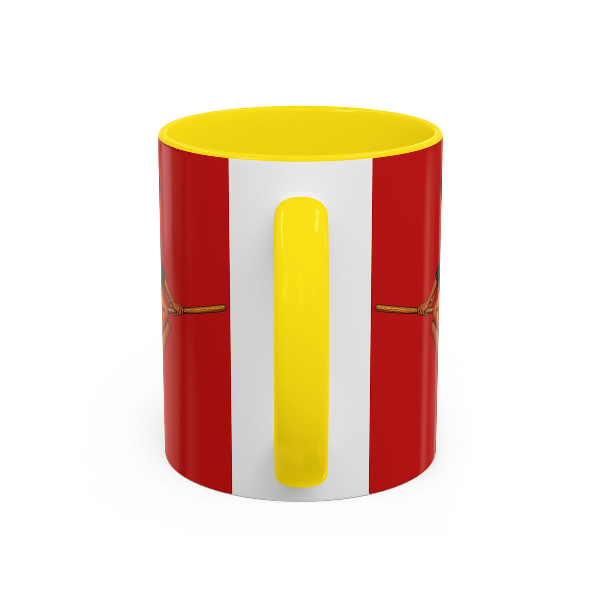Velvet Vex Red Accent Mug by CreepyCrafts.boo