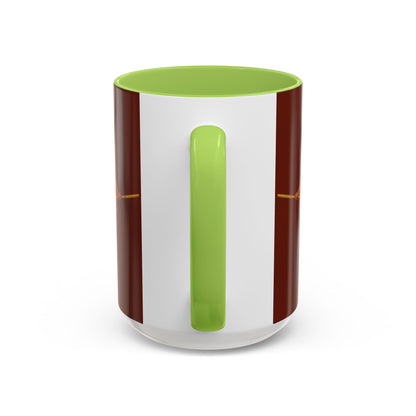 Velvet Vex Brown Accent Mug by CreepyCrafts.boo