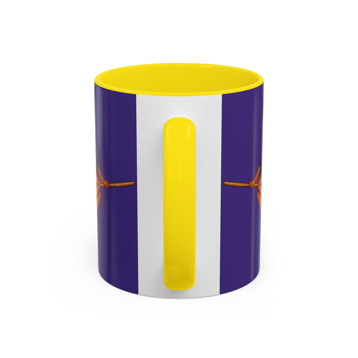 Velvet Vex Purple Accent Mug by CreepyCrafts.boo