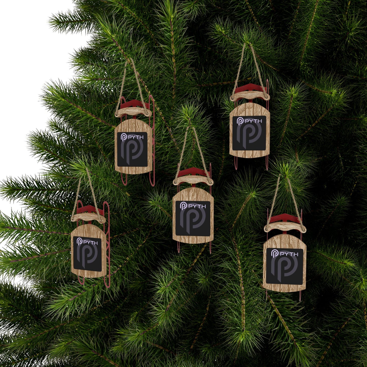 Pyth (PYTH) Oracle Sled Ornament by cypherpunkgear.com