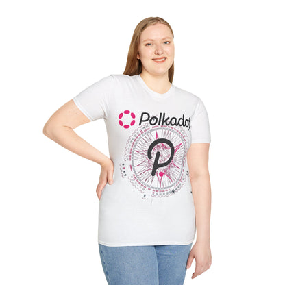 Polkadot (DOT) Light colors Unisex T-Shirt by cypherpunkgear.com