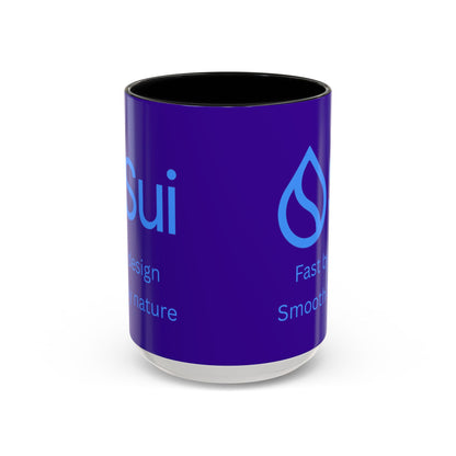 SUI Purple Accent Mug by cypherpunkgear.com