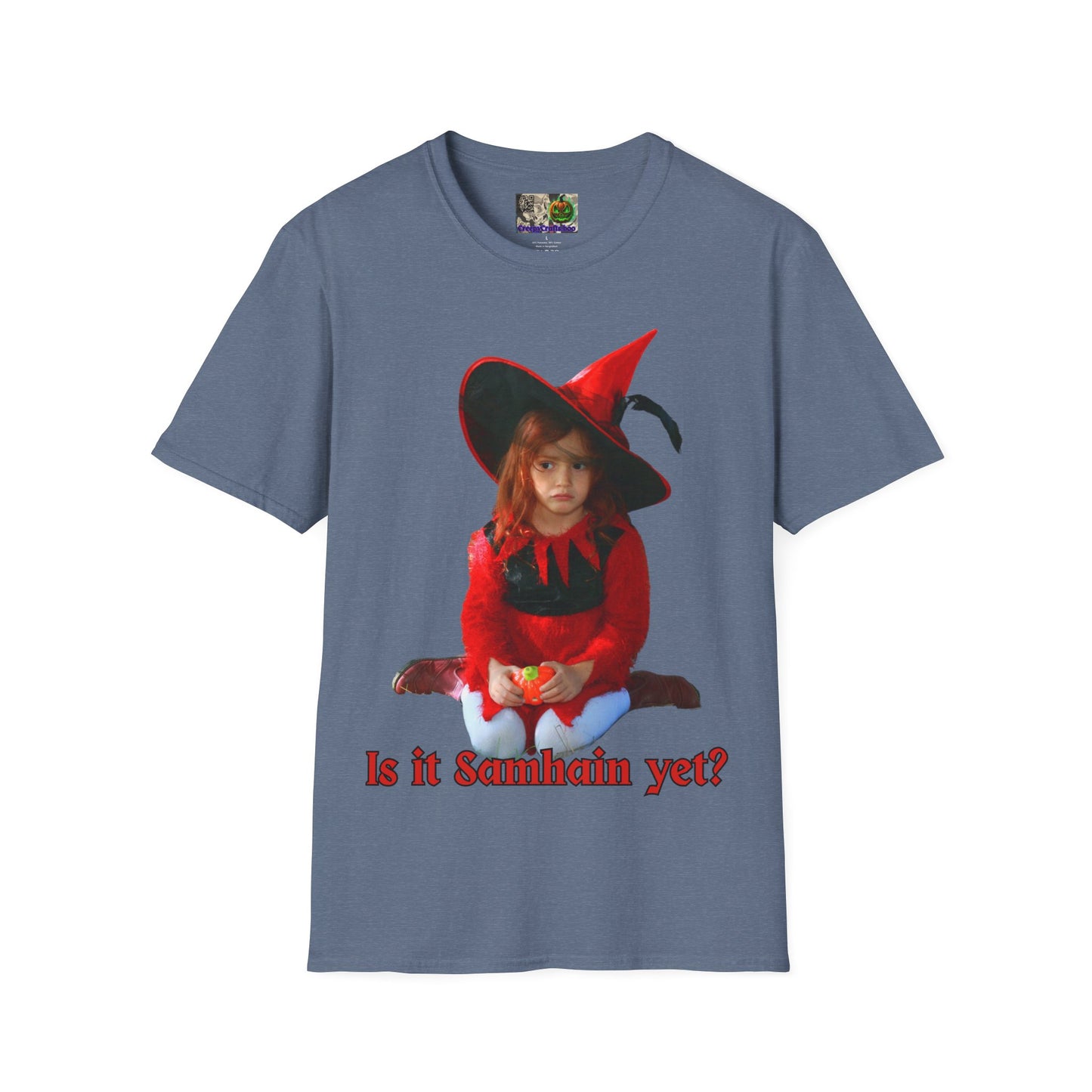 Is it Samhain yet? Dark colors Unisex T-Shirt by CreepyCrafts.boo