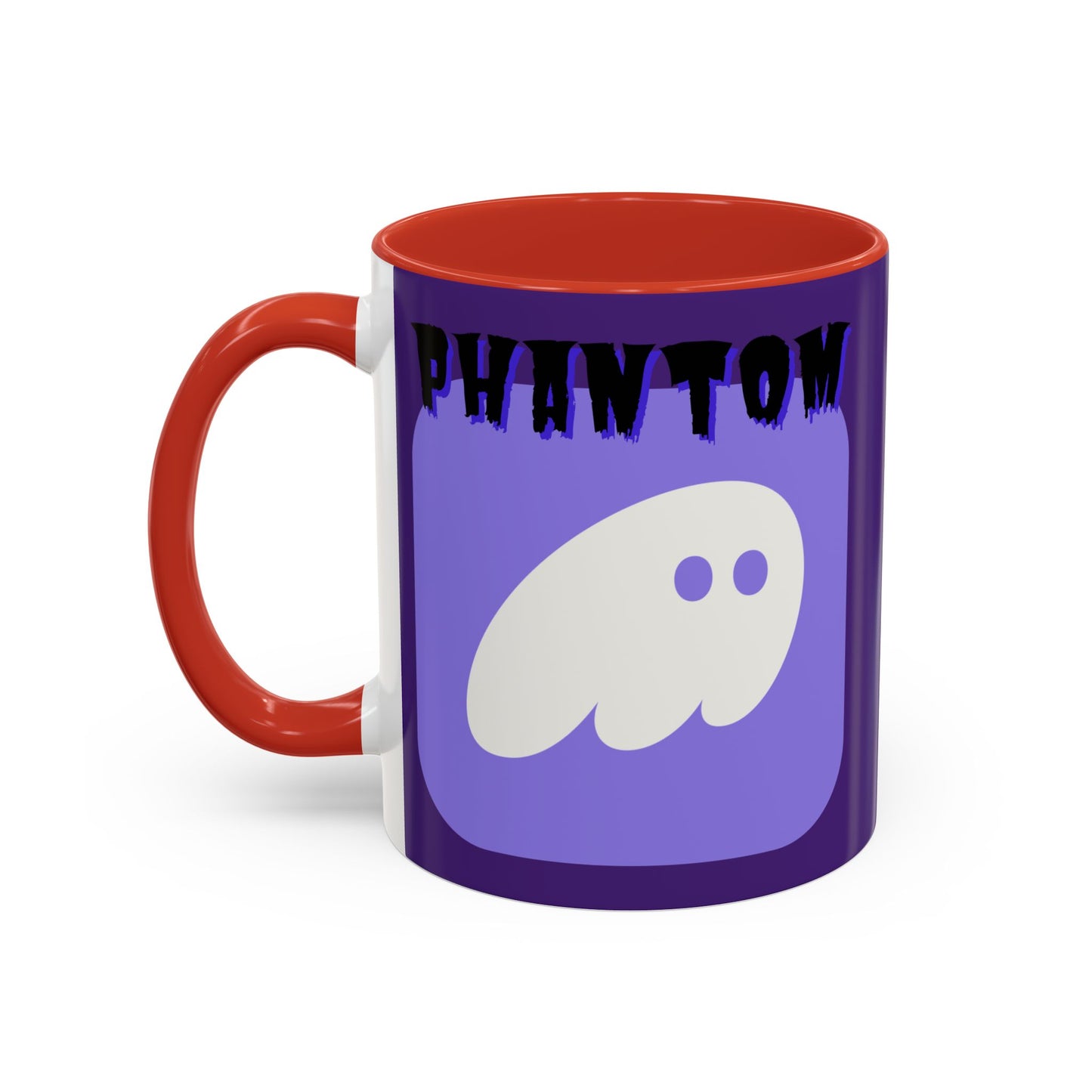 Phantom Hot Wallet Purple Accent Mug by cypherpunkgear.com