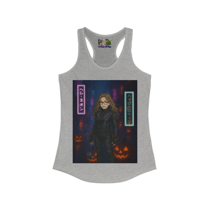 Hethyr Neon Women's Racerback Tank Top by CreepyCrafts.boo