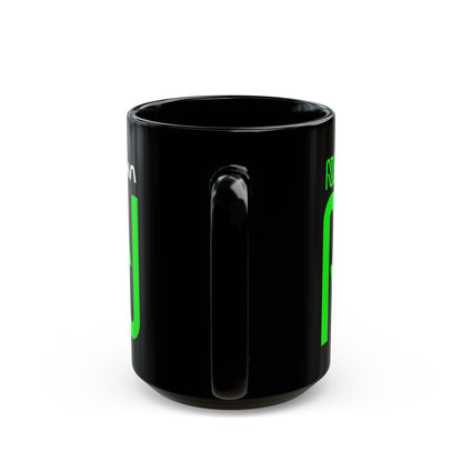 Nosana (NOS) Black Mug by cypherpunkgear