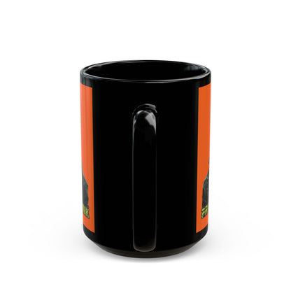 Frankenpunk Orange Mug by CreepyCrafts.boo
