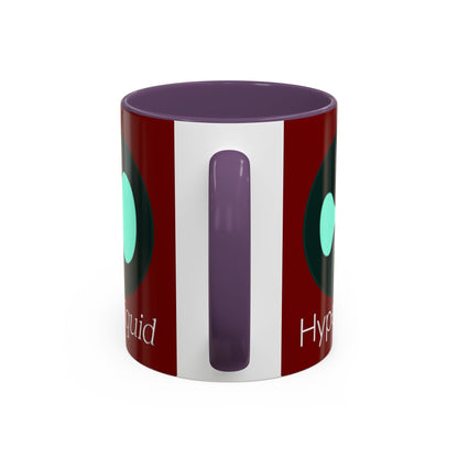 Hyperliquid White font Red Accent Mug by cypherpunkgear.com