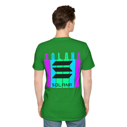 ¡Doble cara, Solana de cypherpunkgear! Camiseta unisex de estilo suave