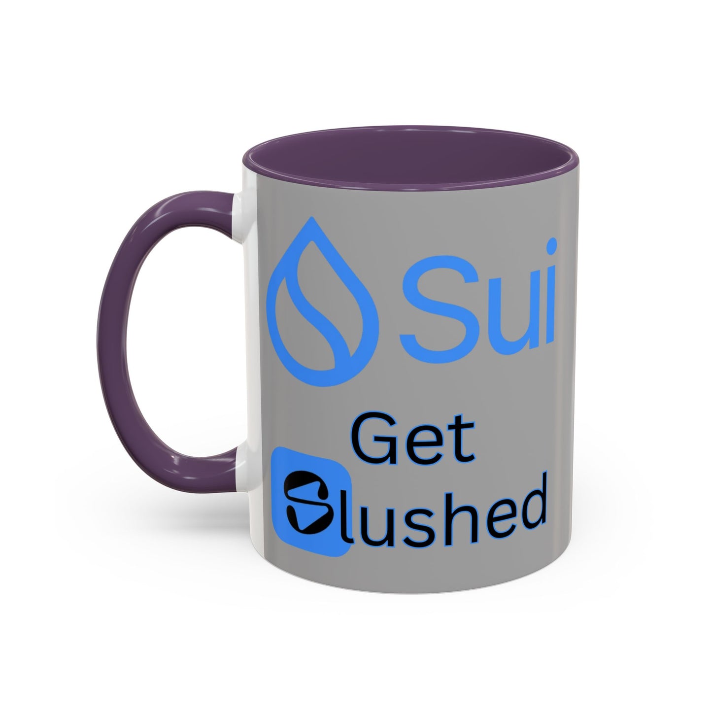 Sui: Get Slushed Grey Accent Mug by cypherpunkgear.com