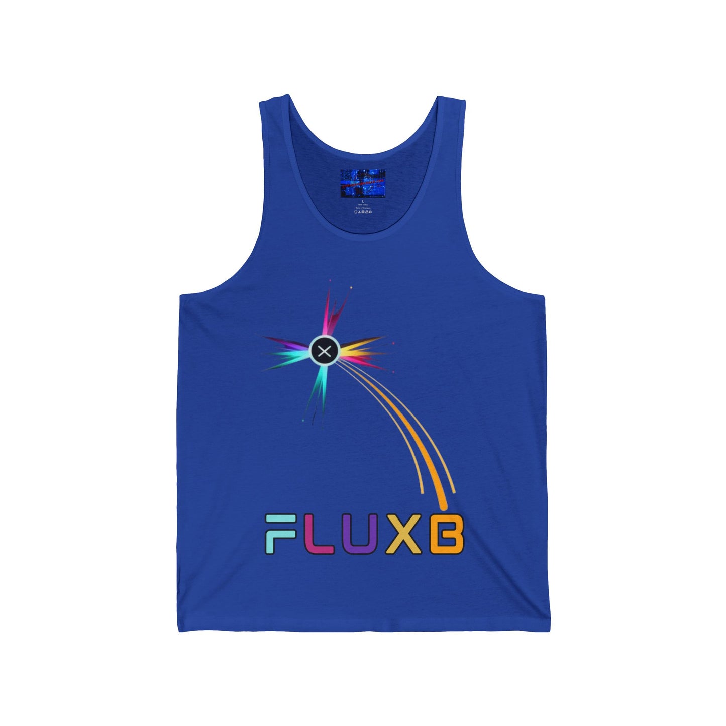 FluxBeam (FLUXB) Unisex Jersey Tank Top by cypherpunkgear.com