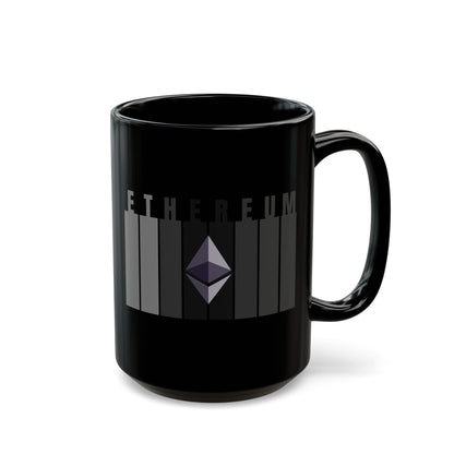 Ethereum (ETH) Black Mug by cypherpunkgear.com
